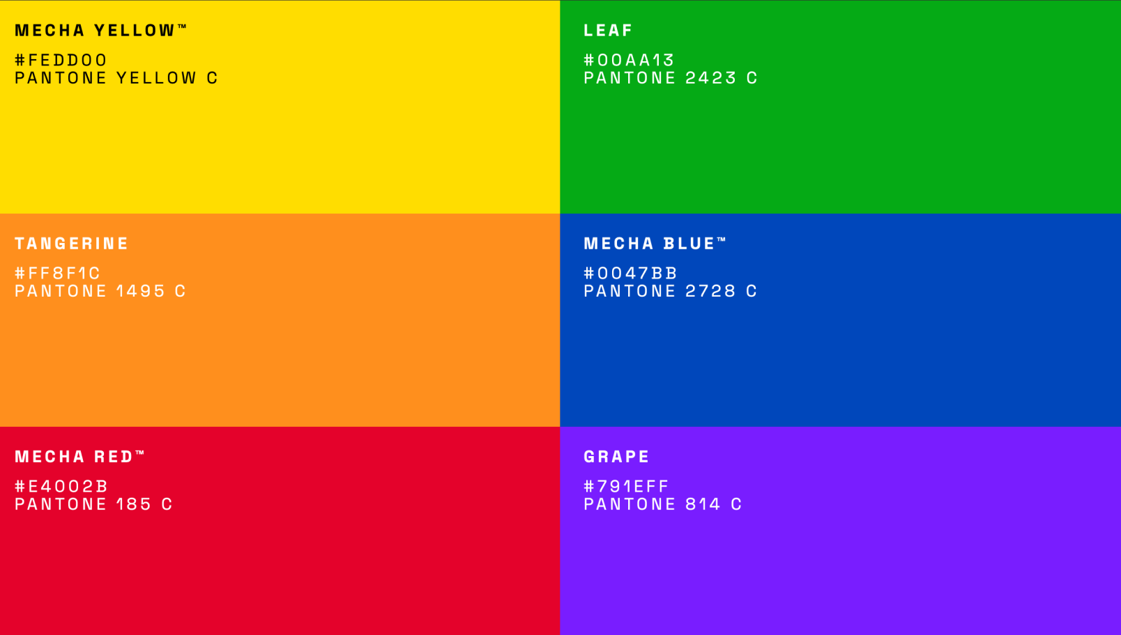 Colour Palette 1